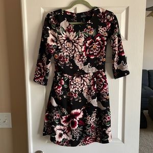 Nicole Miller Floral Dress with Pockets